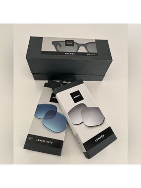 BOSE Frames Alto Size M/L Hard Sided Case Original Packaging 2 Additional Lenses